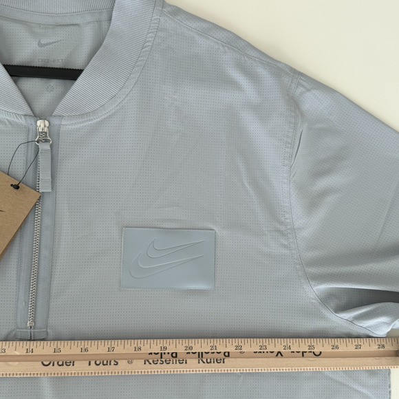 Nike Shirt Mens Mens XXL Gray Dri Fit Basketball Kevin Durant Athletic 1/4 Zip - Picture 8 of 11